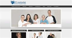 Desktop Screenshot of eft-instituttet.dk